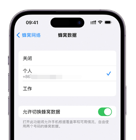 可克达拉苹果维修服务分享如何在iPhone上使用双卡 